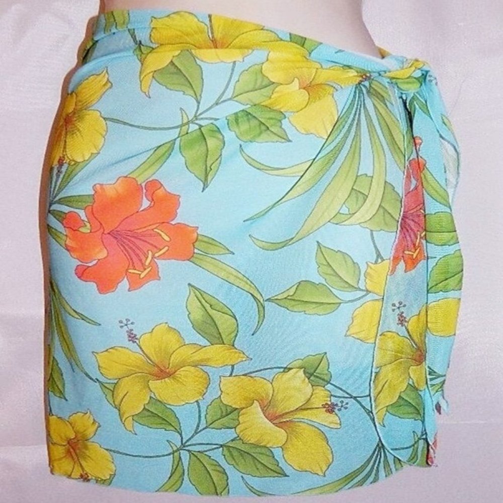 Sarong Wrap Skirt Swimsuit Bathing Suit Cover Up
